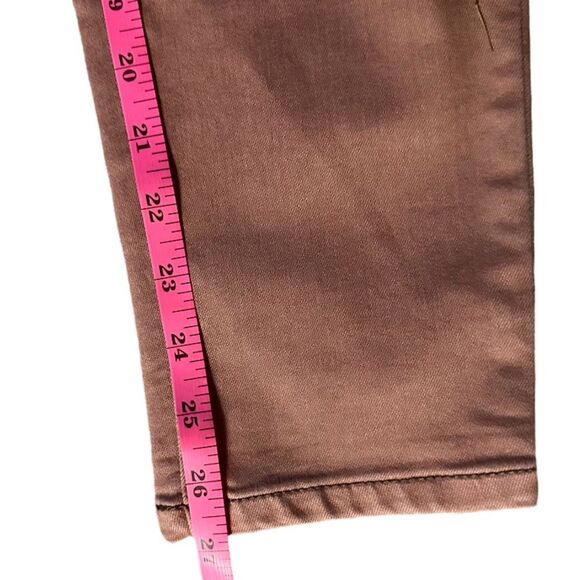 FREE PEOPLE Womens 27 Brownish Skinny Mid-rise Jeans Stretch Denim Cotton. EUC - Picture 5 of 7